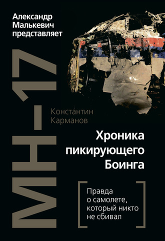 Обложка книги «MH-17. Хроника пикирующего Боинга. Правда о самолете, который никто не сбивал»