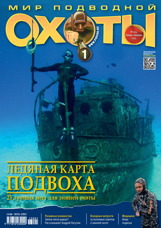 Обложка книги «Мир подводной охоты №1/2013»