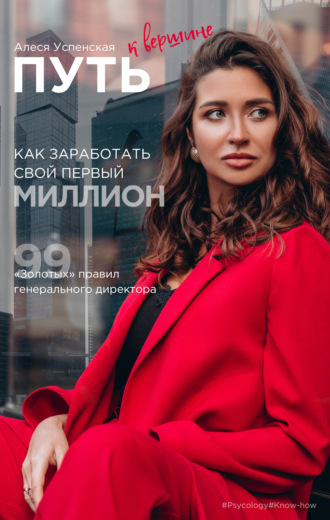 Обложка книги «Путь к вершине. Как заработать свой первый миллион. 99 «золотых» правил генерального директора»