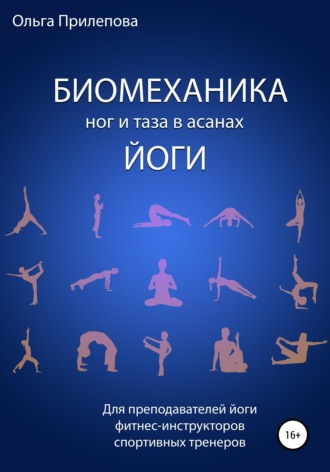 Обложка книги «Биомеханика ног и таза в асанах йоги»