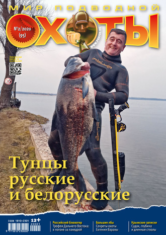 Обложка книги «Мир подводной охоты №2/2020»