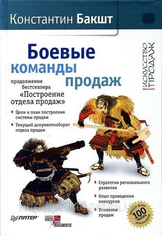 Константин Бакшт. Боевые команды продаж