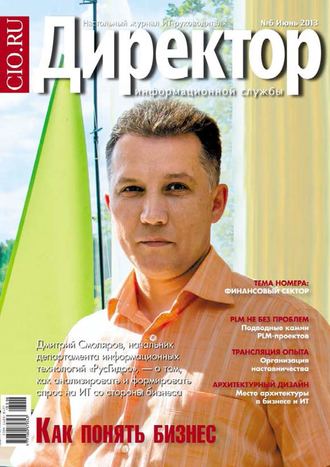 Обложка книги «Директор информационной службы №06/2013»