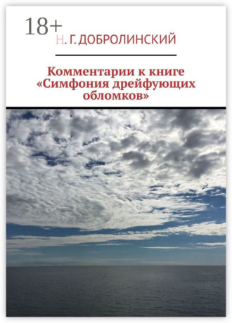Н. Г. Добролинский. Комментарии к книге «Симфония дрейфующих обломков»