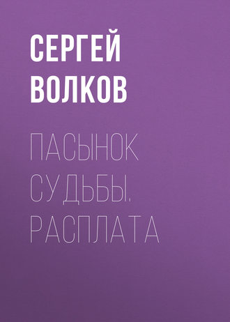 Сергей Волков. Пасынок судьбы. Расплата