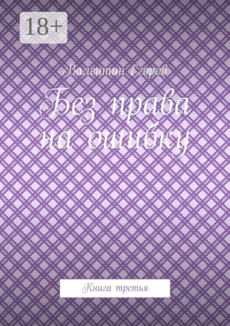 Обложка книги «Без права на ошибку. Книга третья»
