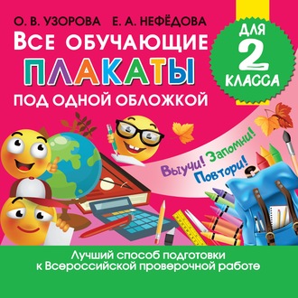 Обложка книги «Все обучающие плакаты для 2 класса»
