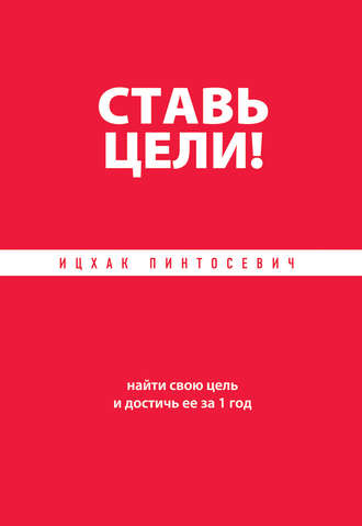 Обложка книги «Ставь цели! Найти свою цель и достичь ее за 1 год»