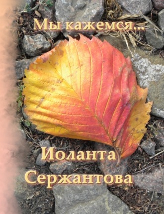 Обложка книги «Мы кажемся…»