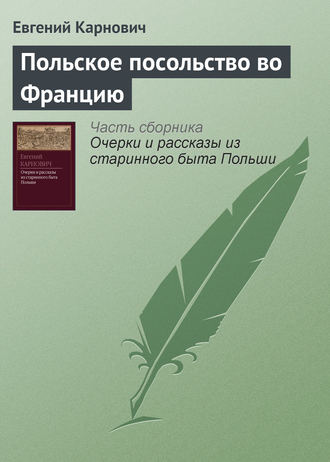 Обложка книги «Польское посольство во Францию»