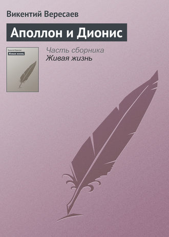 Обложка книги «Аполлон и Дионис»