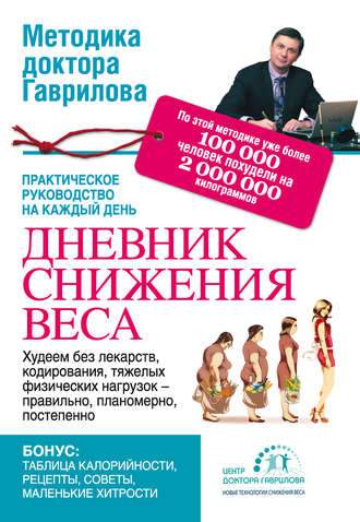 Обложка книги «Дневник снижения веса»