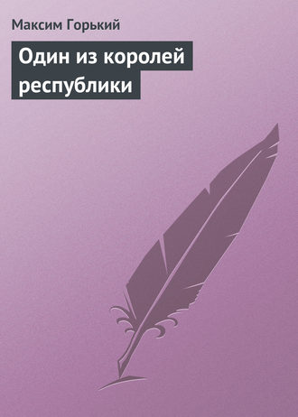 Обложка книги «Один из королей республики»