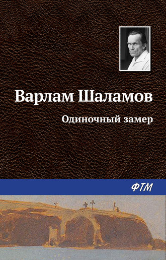 Варлам Шаламов. Одиночный замер