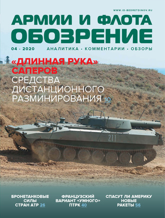 Обложка книги «Обозрение армии и флота №4/2020»