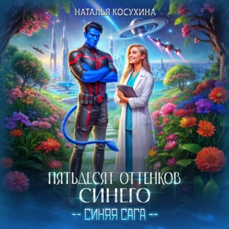 Обложка книги «Пятьдесят оттенков синего»
