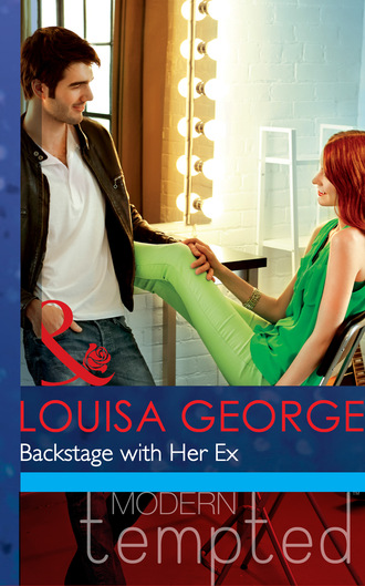 Louisa George. Backstage with Her Ex