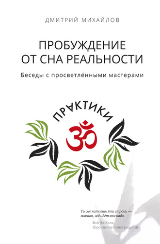 Обложка книги «Пробуждение от сна реальности. Беседы с просветлёнными мастерами»