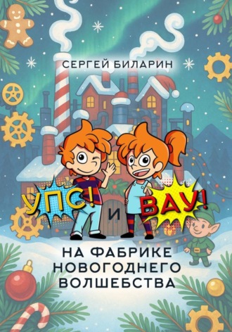 Обложка книги ««Упс!» и «Вау!» на Фабрике Новогоднего Волшебства»