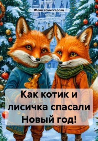 Обложка книги «Как котик и лисичка спасали Новый год!»
