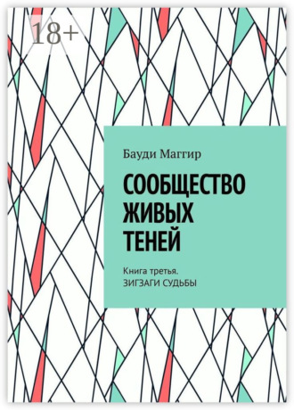 Обложка книги «Сообщество живых теней. Книга третья. Зигзаги судьбы»
