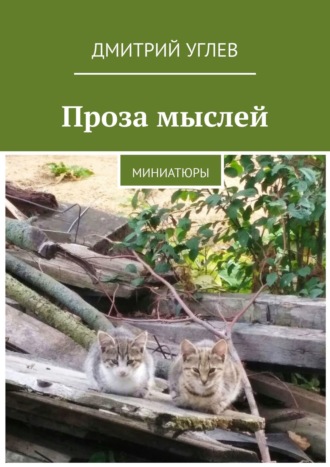 Обложка книги «Проза мыслей. Миниатюры»