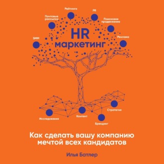 Обложка книги «HR-маркетинг. Как сделать вашу компанию мечтой всех кандидатов»