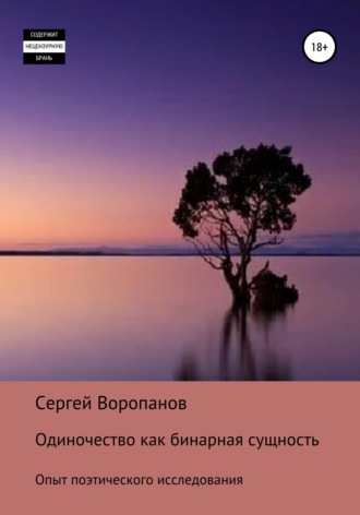 Обложка книги «Одиночество как бинарная сущность. Опыт поэтического исследования»