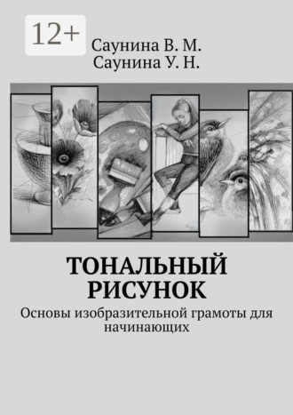 Обложка книги «Тональный рисунок. Основы изобразительной грамоты для начинающих»