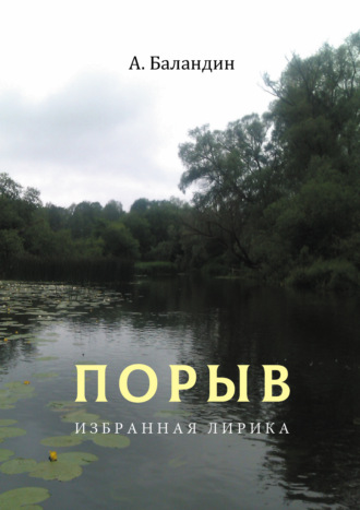 Обложка книги «Порыв. Избранная лирика»
