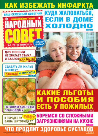 Обложка книги «Народный совет №03/2021»