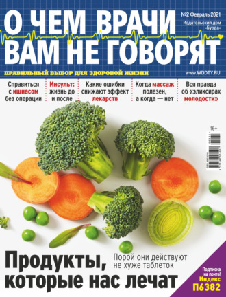 Обложка книги «О чем врачи вам не говорят №02/2021»