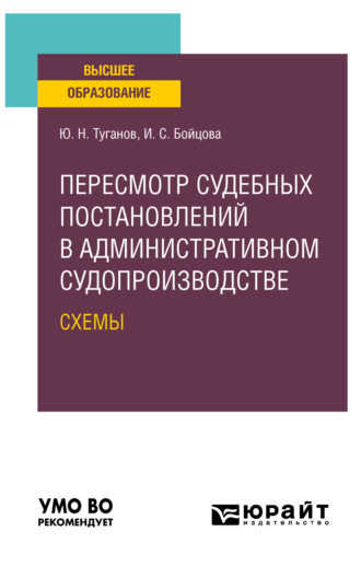 Ю. Н. Туганов. Пересмотр судебных постановлений в административном судопроизводстве. Схемы. Учебное пособие для вузов