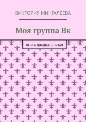 Обложка книги «Моя группа Вк. Книга двадцать пятая»