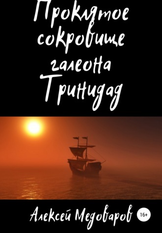 Обложка книги «Проклятое сокровище галеона Тринидад»