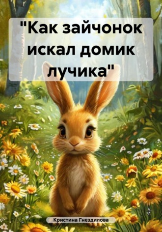 Обложка книги ««Как зайчонок искал домик лучика»»