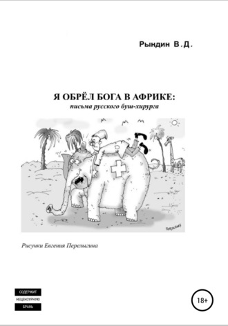 Обложка книги «Я обрёл бога в Африке: письма русского буш-хирурга»