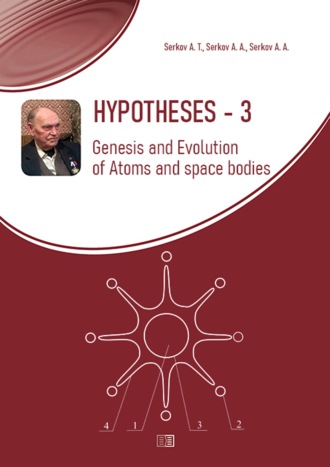 Обложка книги «Hypotheses-3. Genesis and Evolution of Atoms and space bodies»