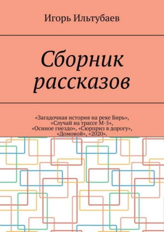 Игорь Ильтубаев. Сборник рассказов. «Загадочная история на реке Бирь», «Случай на трассе М-5», «Осиное гнездо», «Сюрприз в дорогу», «Домовой», «2020»