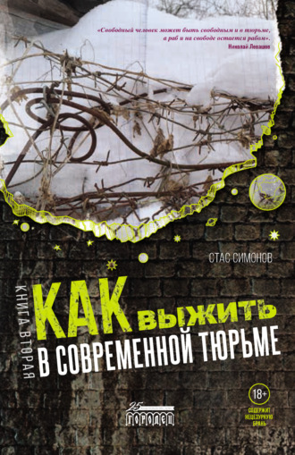 Обложка книги «Как выжить в современной тюрьме. Книга вторая. Пять литров крови. По каплям»