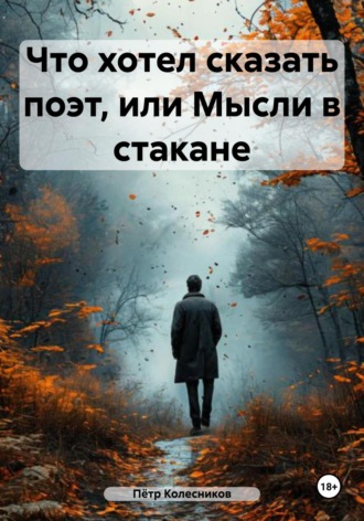 Обложка книги «Что хотел сказать поэт, или Мысли в стакане»