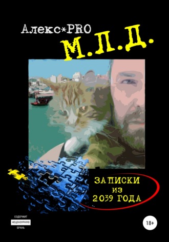 Обложка книги «М.Л.Д. Записки из 2039 года»