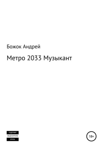 Обложка книги «Метро 2033 Музыкант»