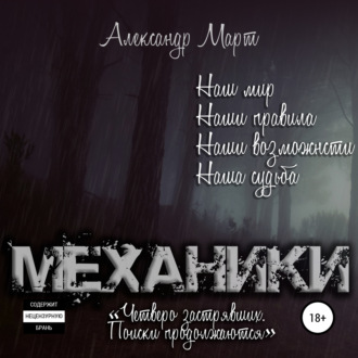 Обложка книги «Механики. Четверо застрявших. Поиски продолжаются»