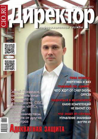 Обложка книги «Директор информационной службы №12/2013»