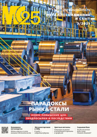 Обложка книги «Металлоснабжение и сбыт №03/2021»