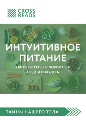 Обложка книги «Саммари книги «Интуитивное питание. Как перестать беспокоиться о еде и похудеть»»