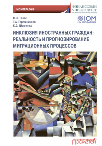Обложка книги «Инклюзия иностранных граждан. Реальность и прогнозирование миграционных процессов»