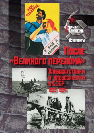 Обложка книги «После «Великого перелома». Хлебозаготовки и хлебозакупки в СССР. 1933-1934»