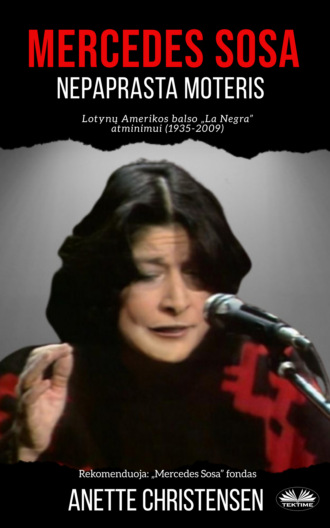 Обложка книги «Mercedes Sosa - Nepaprasta Moteris»